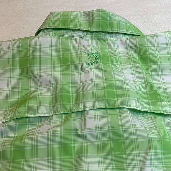 Mens Reel Legends Button Down Shirt Medium - Picture 5 of 5